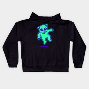 yoshi the alien v1 Kids Hoodie